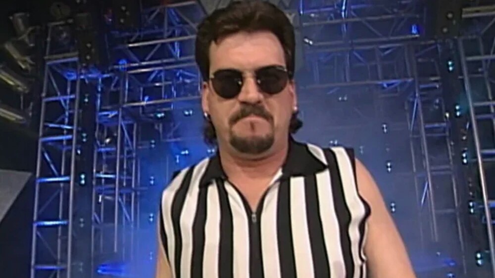 Nick Patrick refereeing in WWE